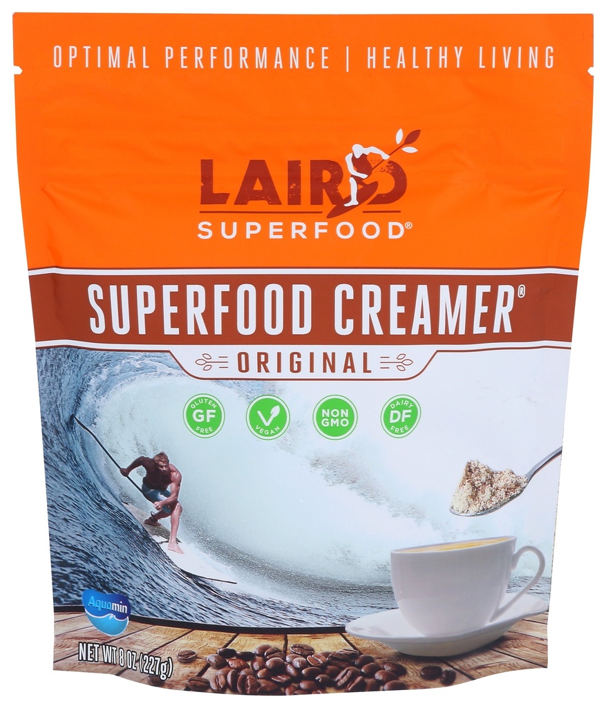 Laird Superfood Coffee Creamer Vegan Original 8oz