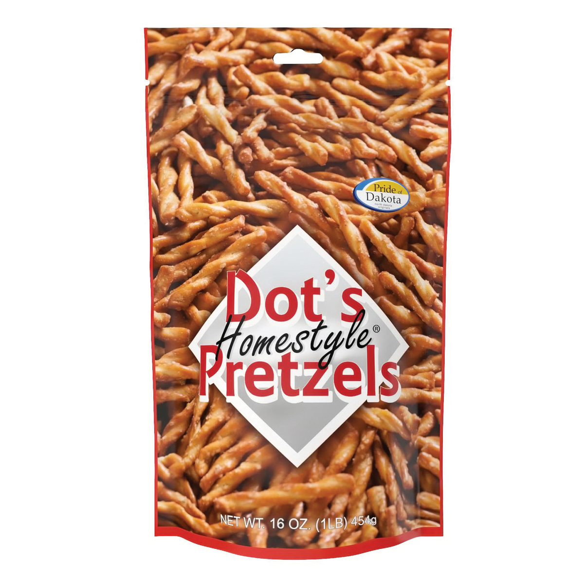 Dot's Homestyle Pretzels Original Seasoned Pretzel Twists 16 Oz
