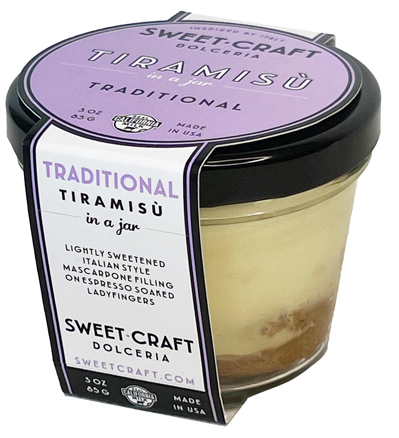 Sweet Craft Dolceria Traditional Tiramisu In A Jar 3 Oz