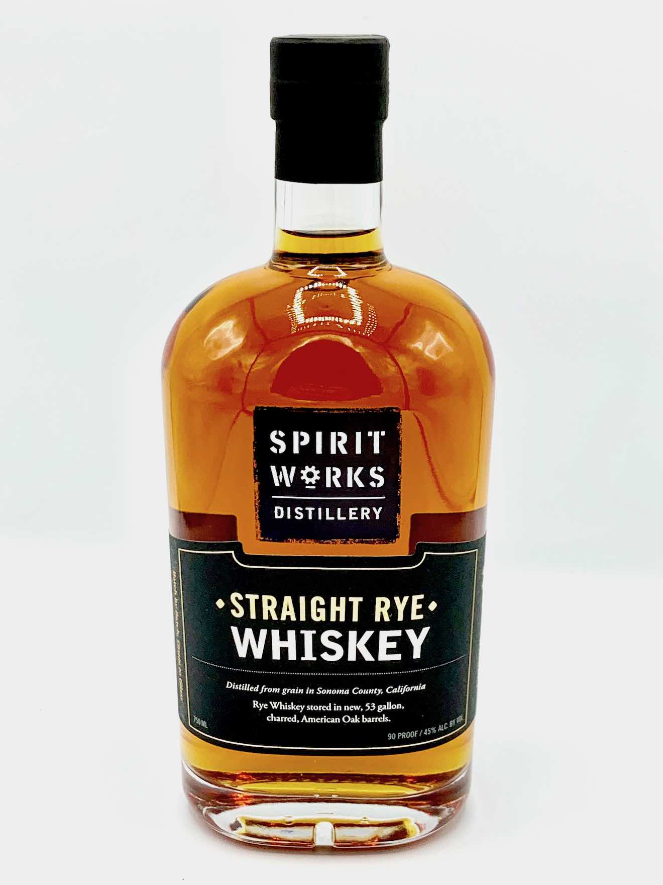 Spirit Works Distillery California Straight Rye Whiskey 750ml