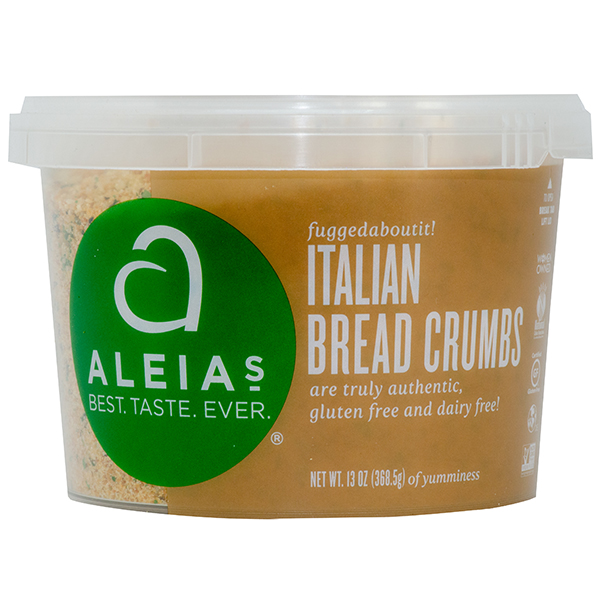 Aleia's Gluten Free Bread Crumbs - Italian - Case Of 12 - 13 Oz