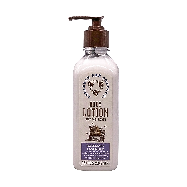 Savannah Bee Company Rosemary Lavender Body Lotion By - 9.5 Ounce