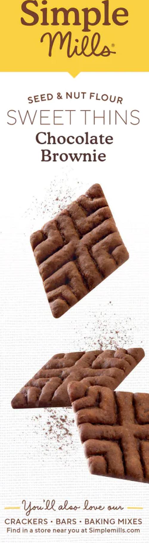 Simple Mills Chocolate Brownie Sweet Thins