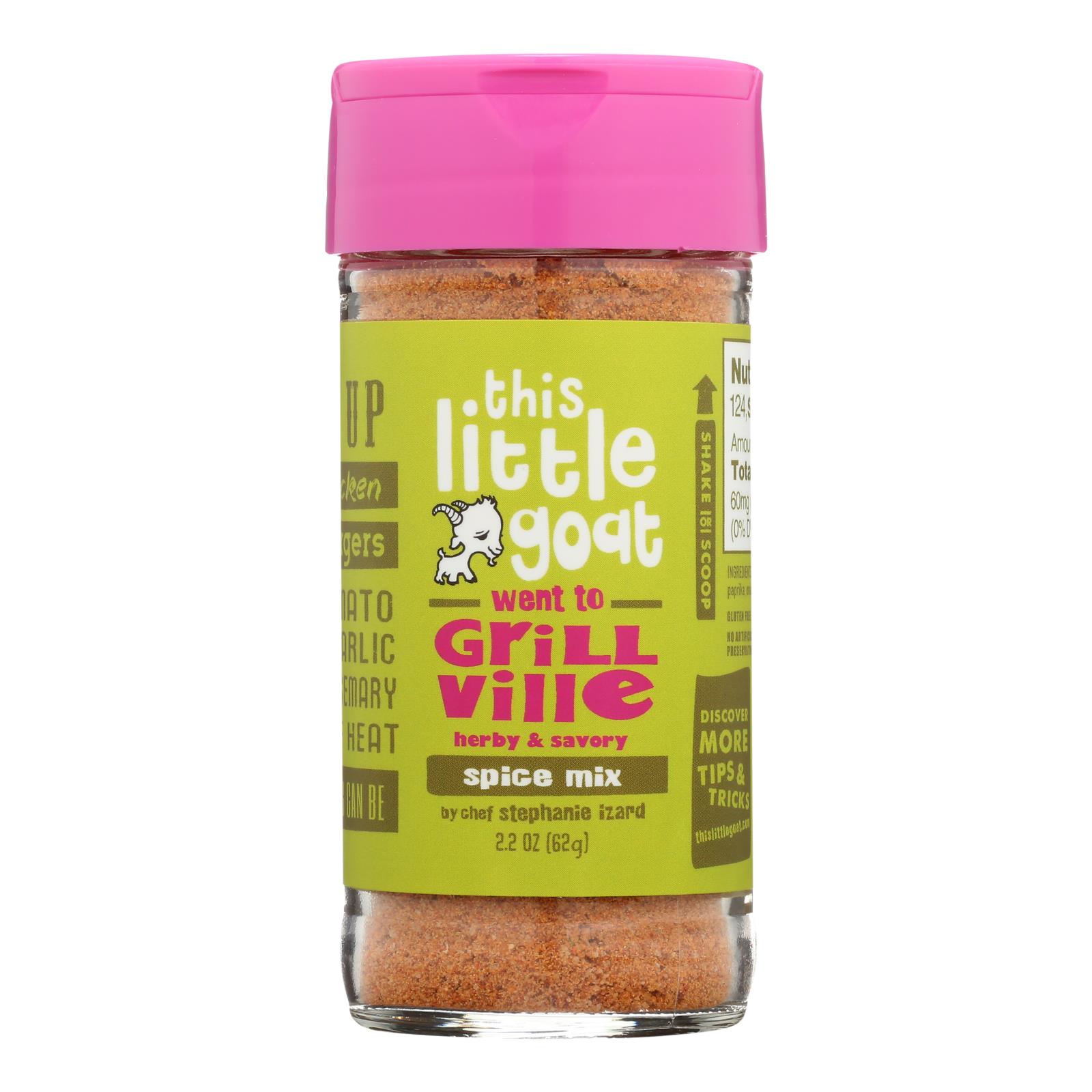 This Little Goat Grillville Spice Mix - Case Of 6 - 2.2 Oz