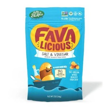 Nuttee Bean Favalicious Roasted Fava Beans Salt/Vinegar