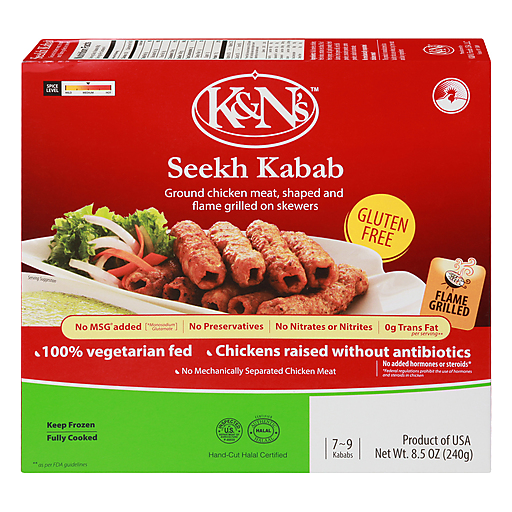 K&N's Seekh Kabab 8.5 Oz