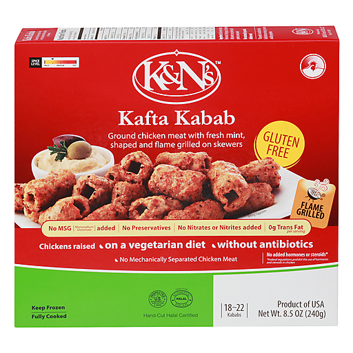 K&N's Kafta Kabab, Gluten Free, Chicken Meat