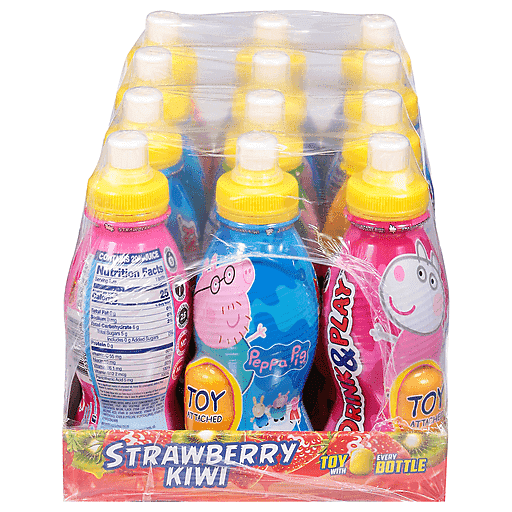 Drink & Play Strawberry-Kiwi Spring Water 10 Fl Oz