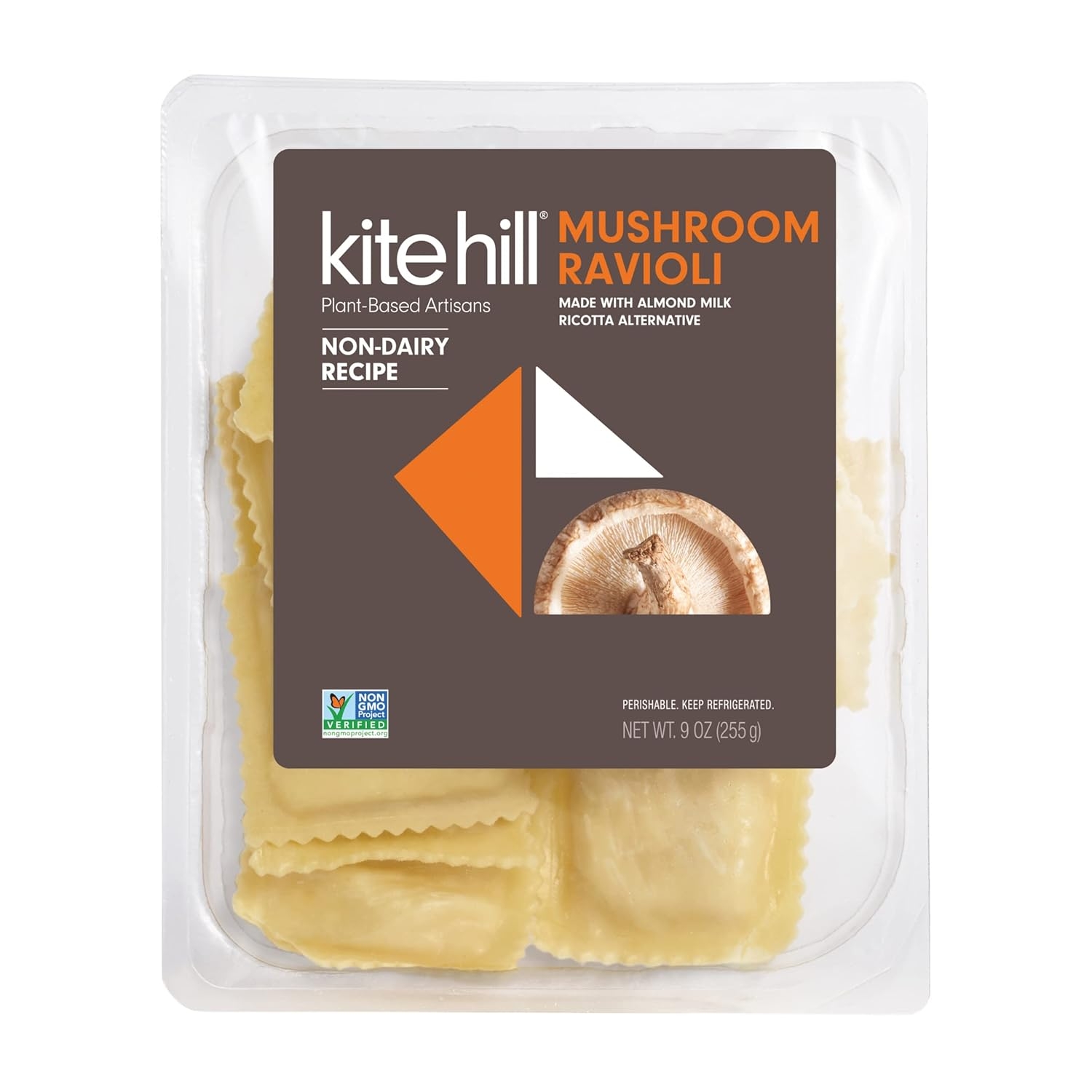 Kite Hill Ravioli Mushroom Ricotta, 9 Oz