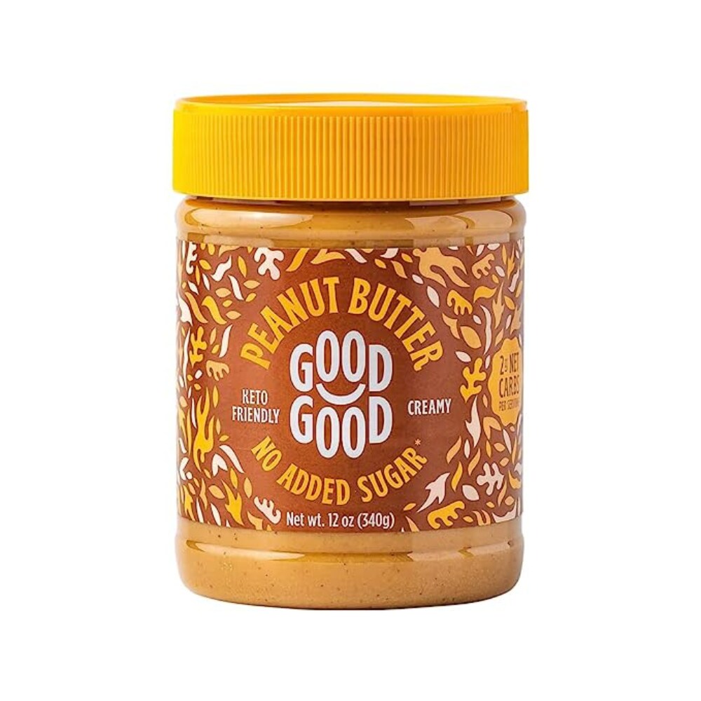 Good Good No Sugar Added Creamy Peanut Butter