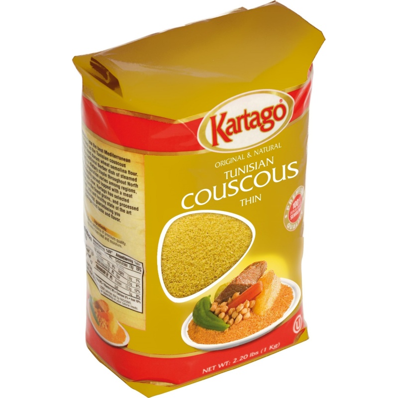 Kartago Fine Thin Couscous 1kg X 10