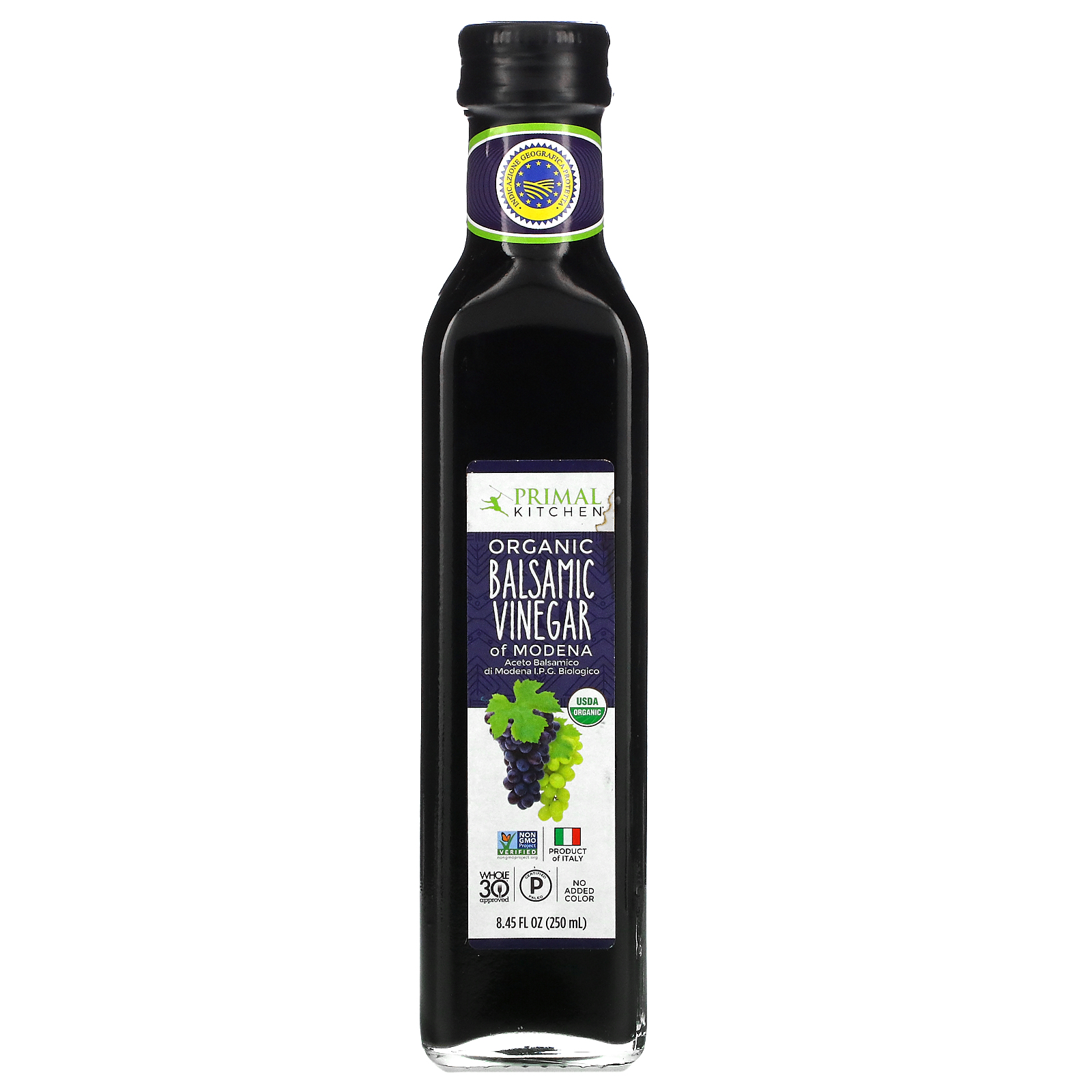 Primal Kitchen Organic Balsamic Vinegar Of Modena -- 8.45 Fl Oz