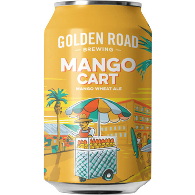 HOA Golden Road Mango Cart 6 Pack 12oz Cans