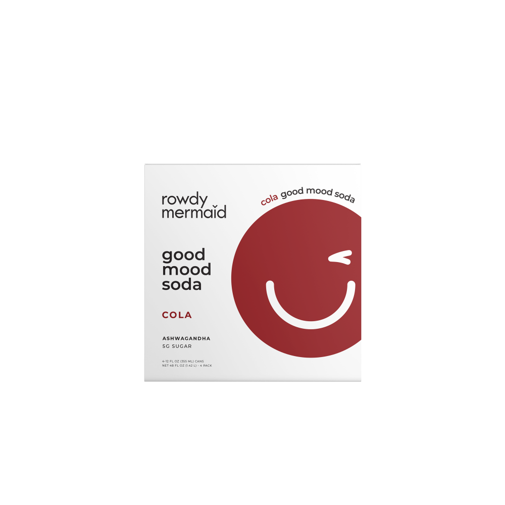 Rowdy Mermaid Good Mood Cola Soda Cans