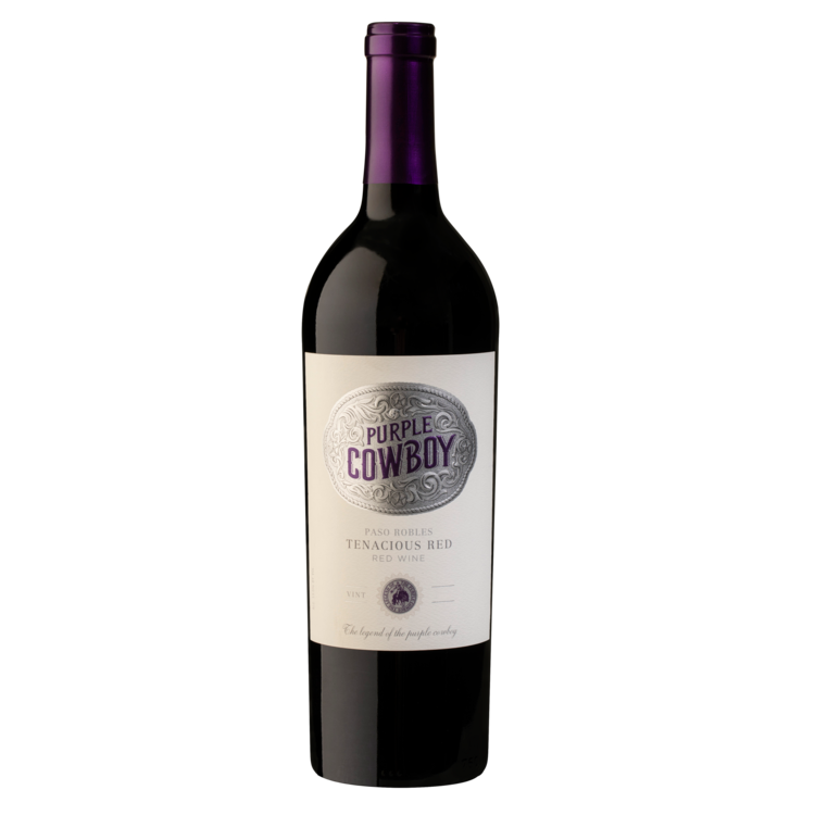 Purple Cowboy 2019 Tenacious Red, Paso Robles, 750ml