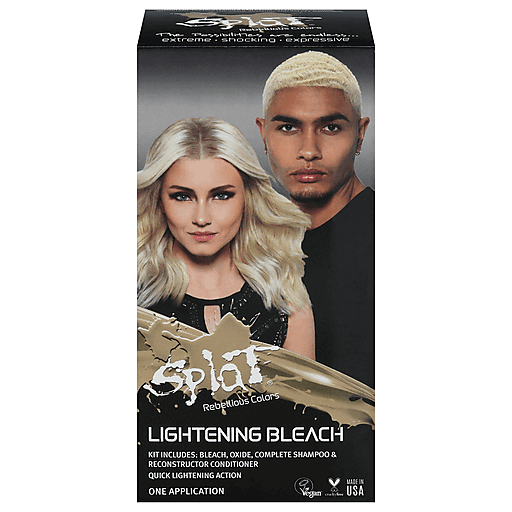 Splat Hair Color, Lightening Bleach, Complete Kit