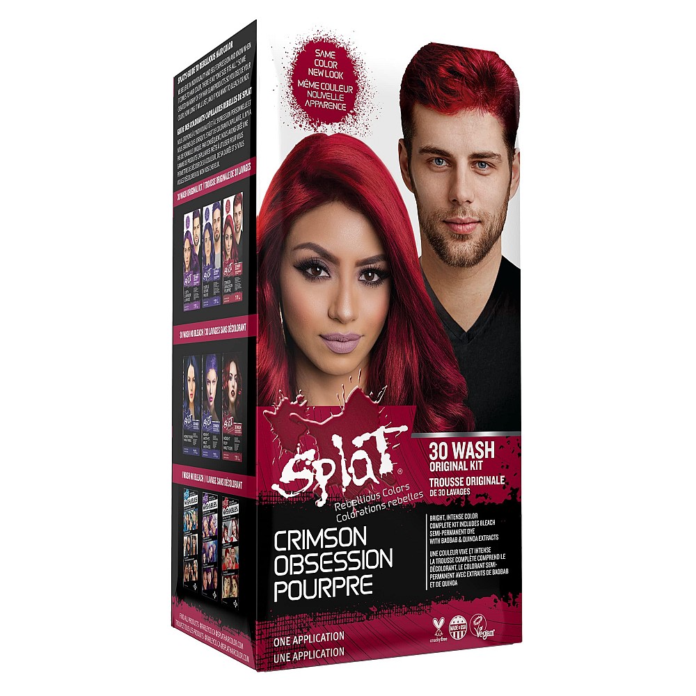 Splat Hair Color Complete Kit, Crimson Obsession