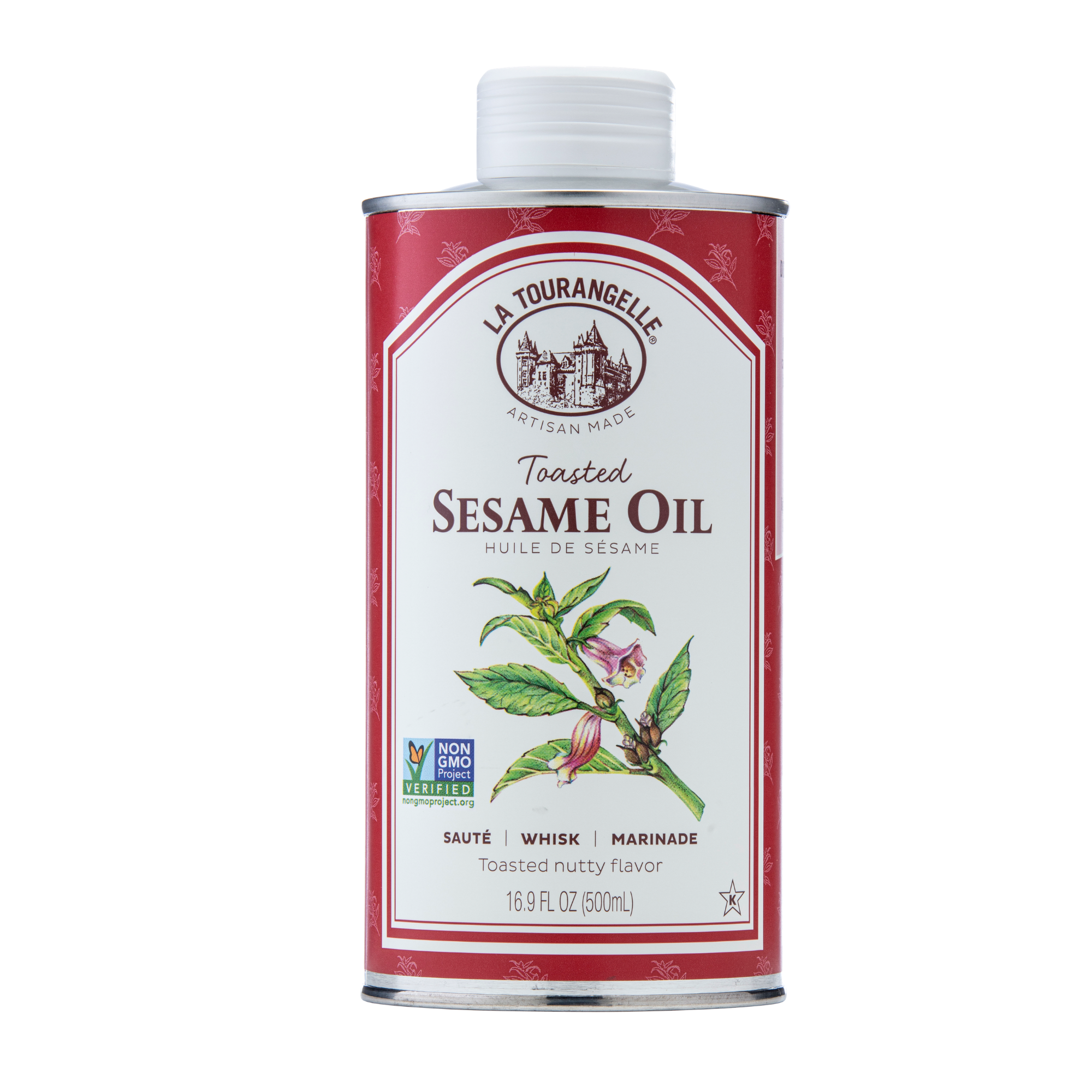 La Tourangelle Toasted Sesame Oil, 16.9 Fl Oz
