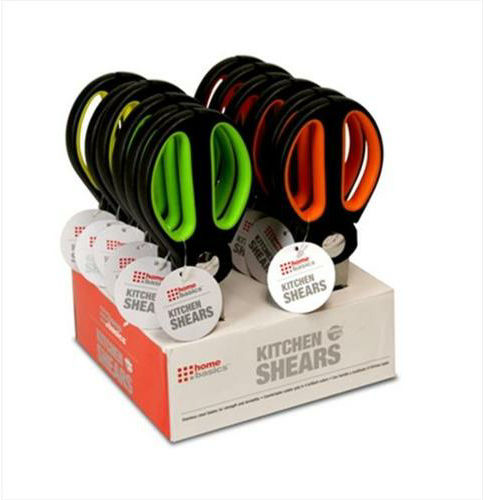 HDS Shop - Kitchen Shears Disp/12 Mixed Colors