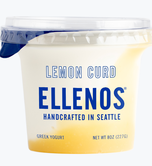 Ellenos Yogurt, Greek, Lemon Curd 5.3 Oz