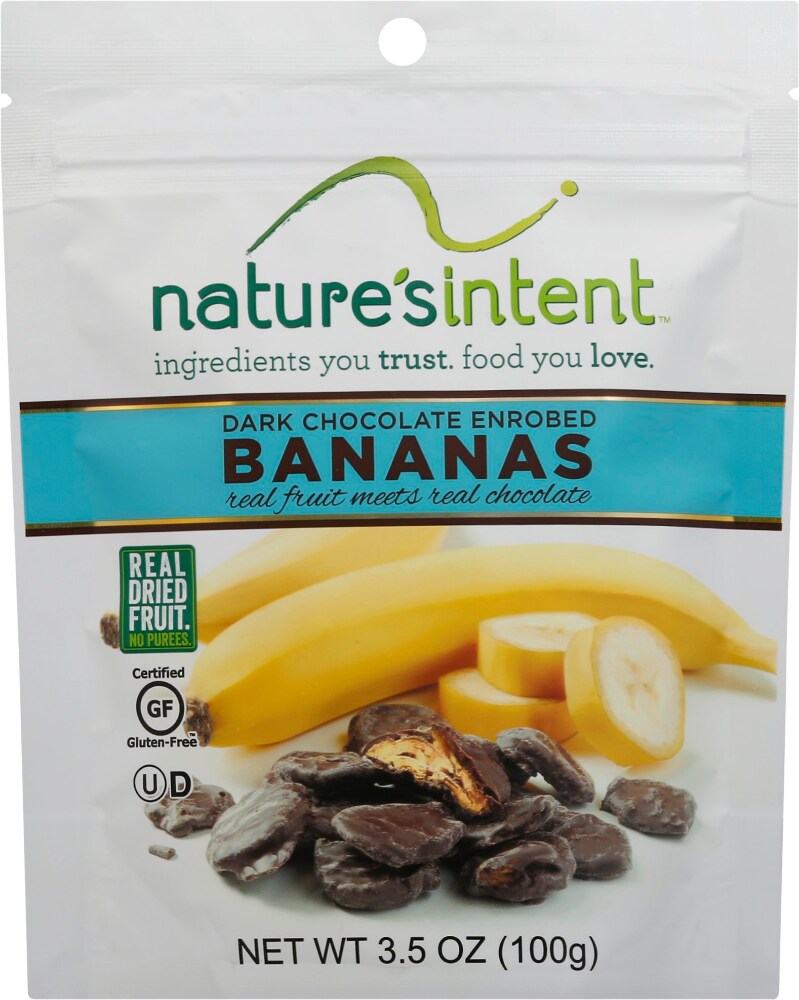 Nature's Intent Dark Chocolate Enrobed Bananas