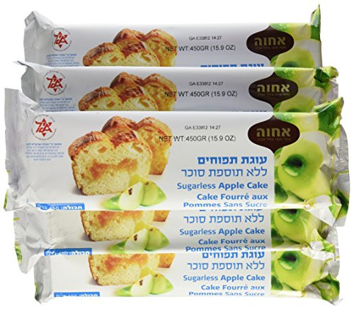 Pastel De Manzana Sin Azucar 450 Gr Achva