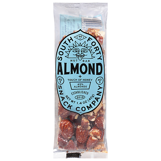 South Forty Snack Company Nut Bar, Almond 1.4 Oz