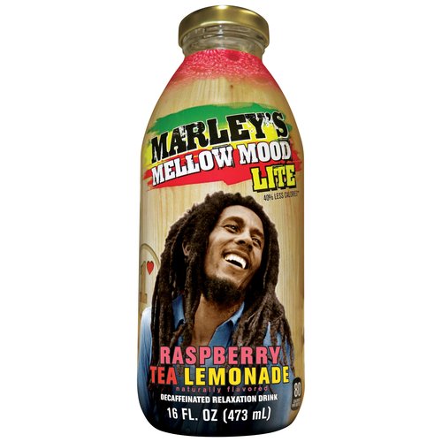 Marleys Decaffeinated, Raspberry Tea Lemonade Relaxation Drink - 16 Oz