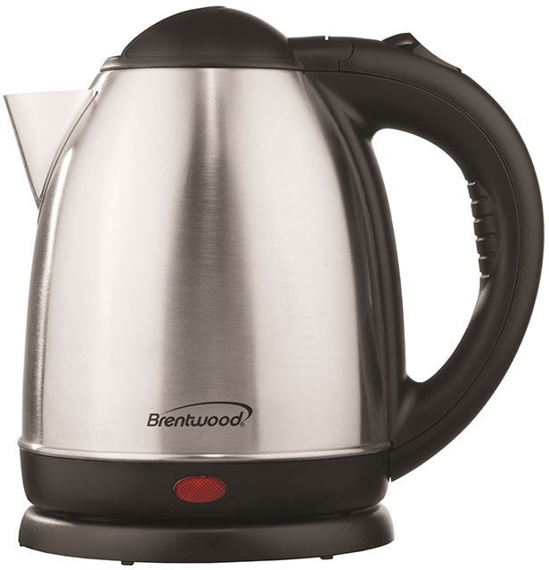 Brentwood Brushed Stainless Steel Electric Cordless Tea Kettle