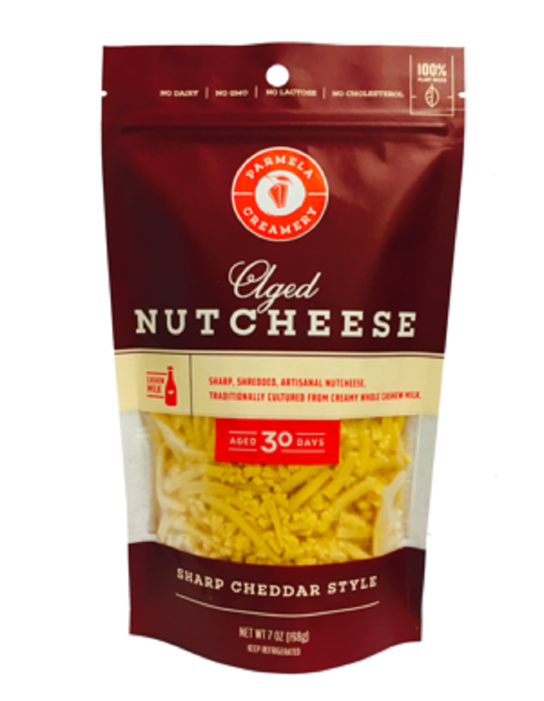 Parmela Creamery Melting Shreds Sharp Cheddar Cheese 7 Oz