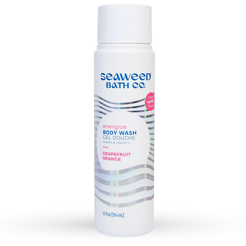 The Seaweed Bath Co. Energize Body Wash, Grapefruit Orange Scent, 12 Oz