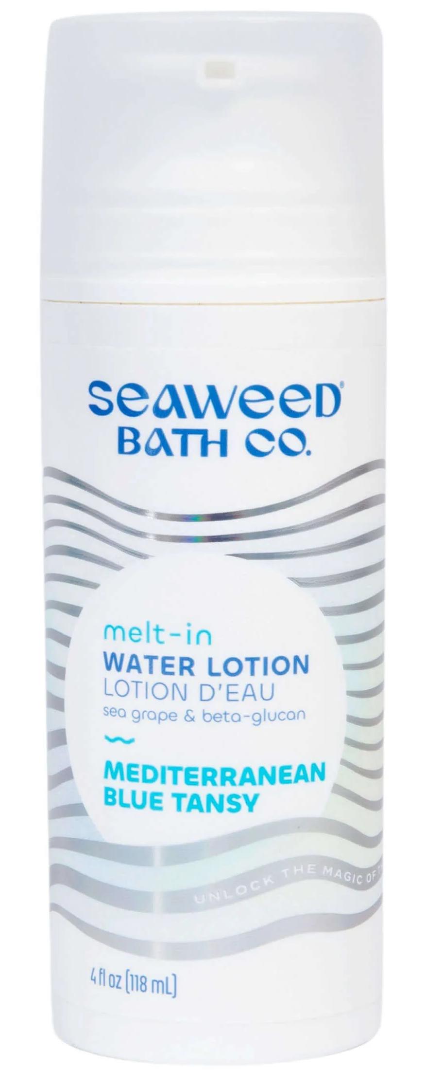 The Seaweed Bath Co. Melt-in Water Lotion Mediterranean Blue Tansy - 4 OUNCE