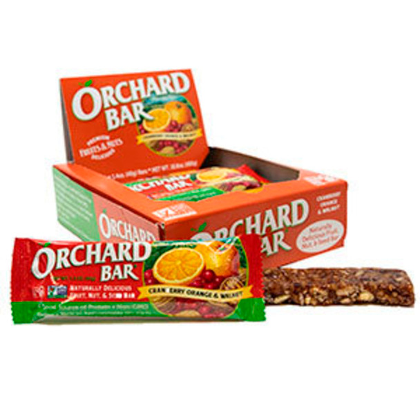 Liberty Orchards Cranberry Orange & Walnut Orchard Bar 12/1.4oz