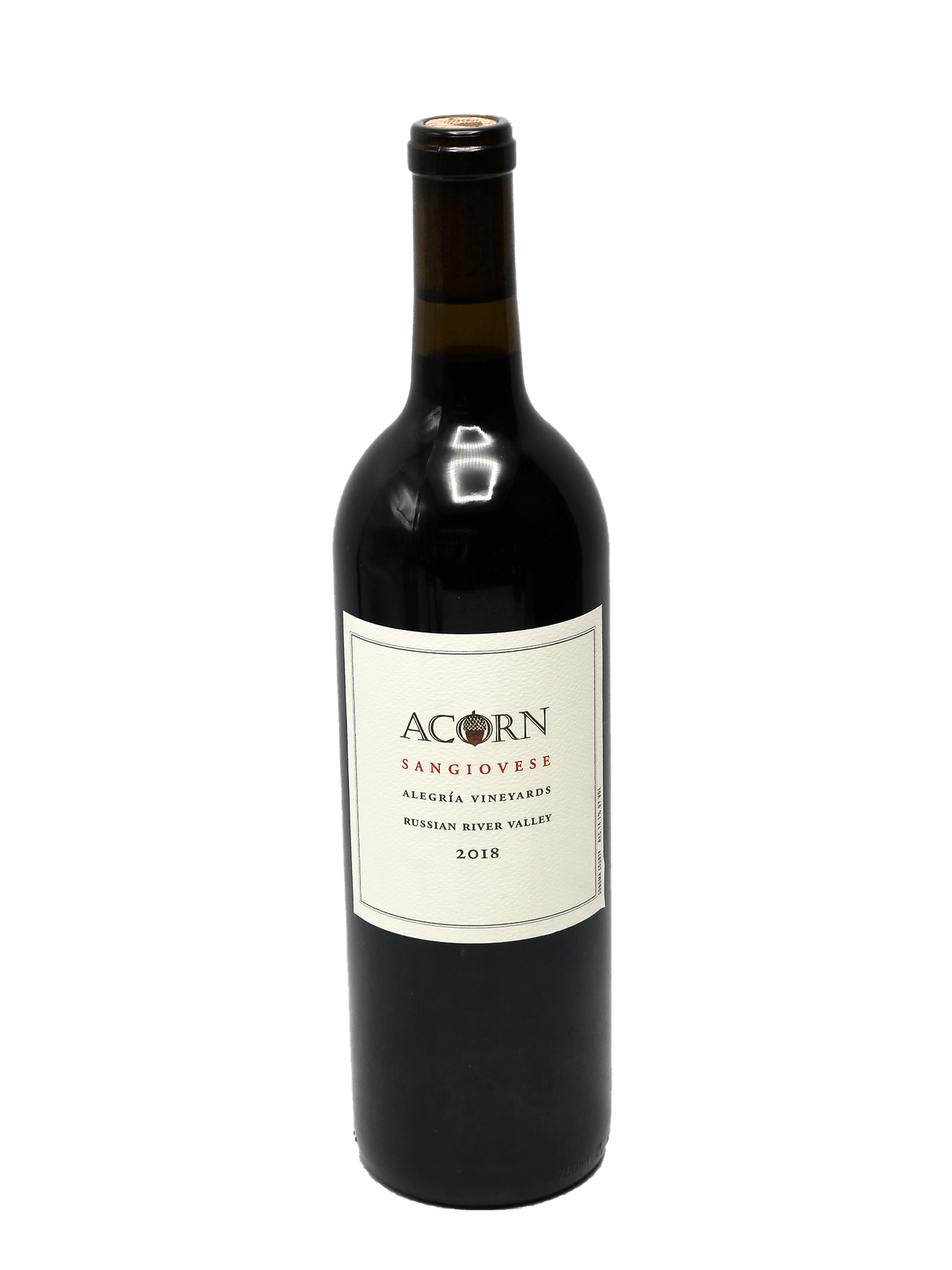 California Acorn Sangiovese Alegria Vineyards 2014