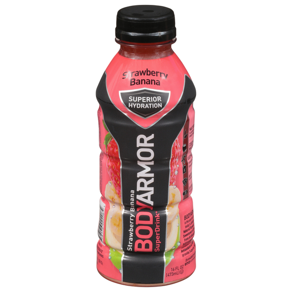 Body Armor Sports Drink, Strawberry Banana 16 Fl Oz