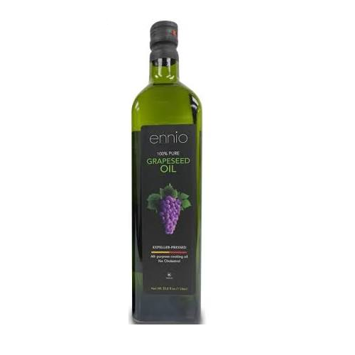 Ennio Grapeseed Oil 33.8oz 100% Pure-whole