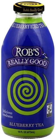 Robs Really Good Blueberry Iced Tea 16.00 Fl Oz