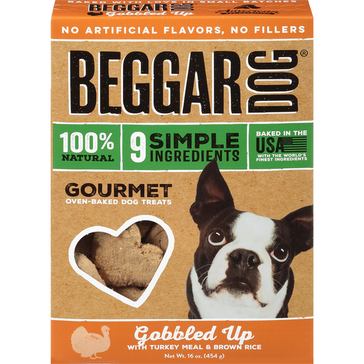 Beggar Dog Gobbled Up Biscuits