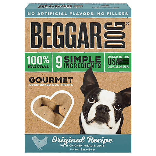 Beggar Dog Treats, Gourmet Oven-Baked, Original Recipe