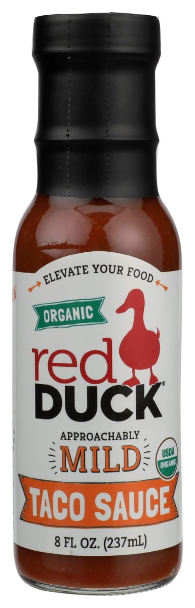 Red Duck Organic Approachably Mild Taco Sauce, 8 Oz