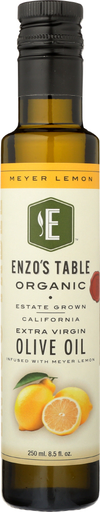 Enzo's Table Olive Oil, Extra Virgin, Organic, Meyer Lemon