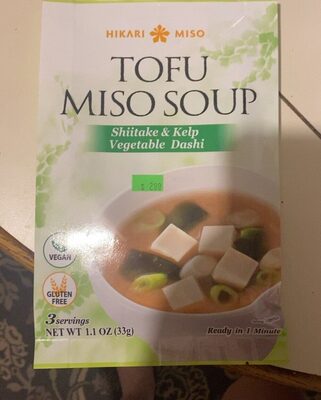 Hikari Miso Soup Shiitake & Kelp Vegetable Dashi