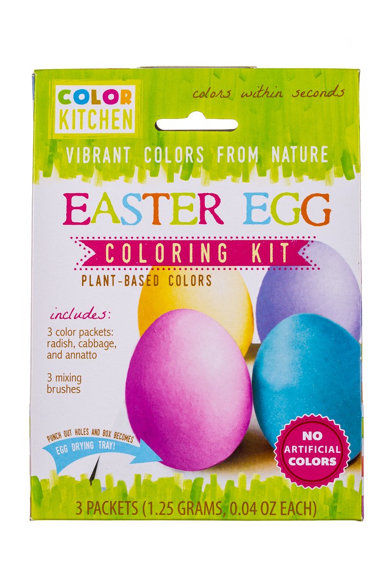 Color Kitchen Natural Easter Egg Coloring Kit