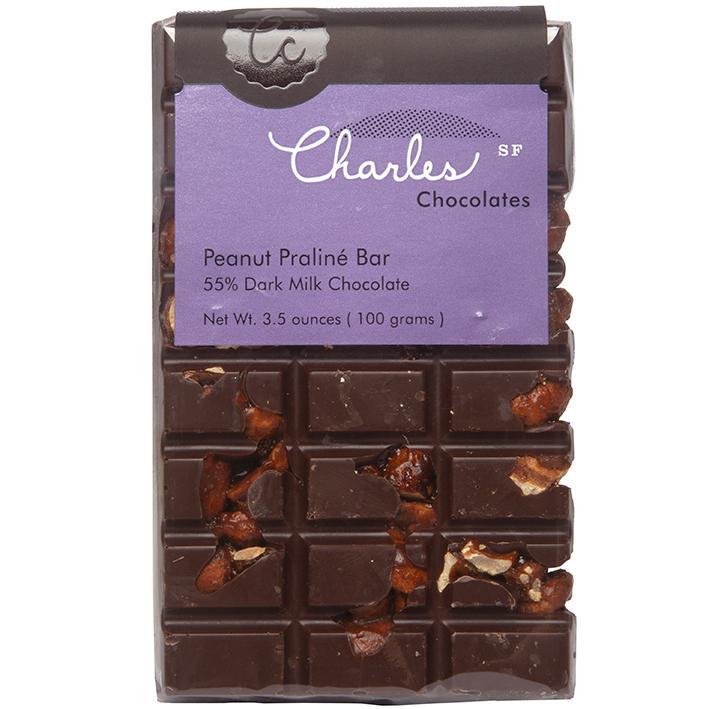 Economy Candy Charles Chocolates – Peanut Praline Bar