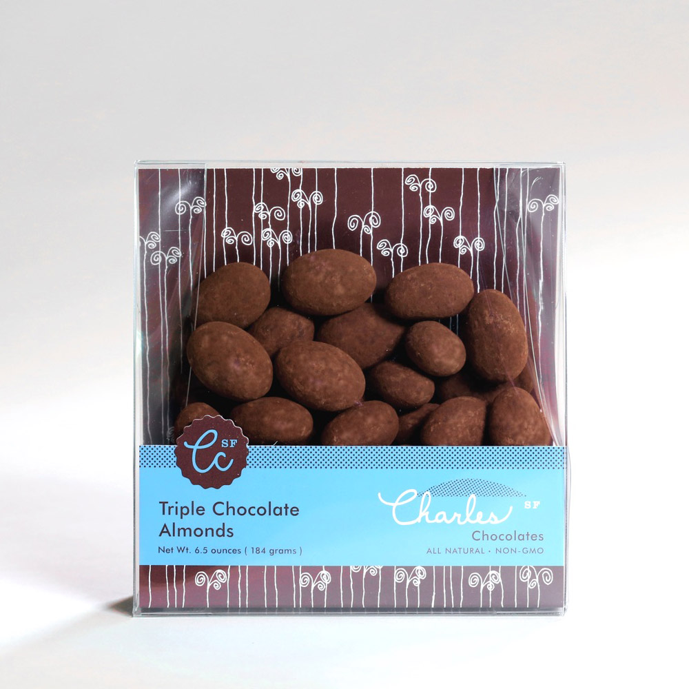 Charles Chocolates Triple Chocolate Almonds