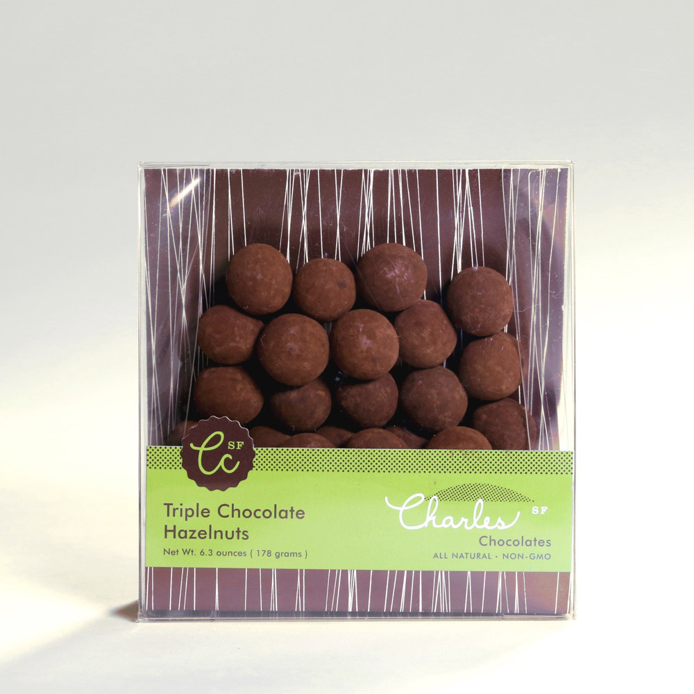 Charles Chocolates Triple Chocolate Hazelnuts