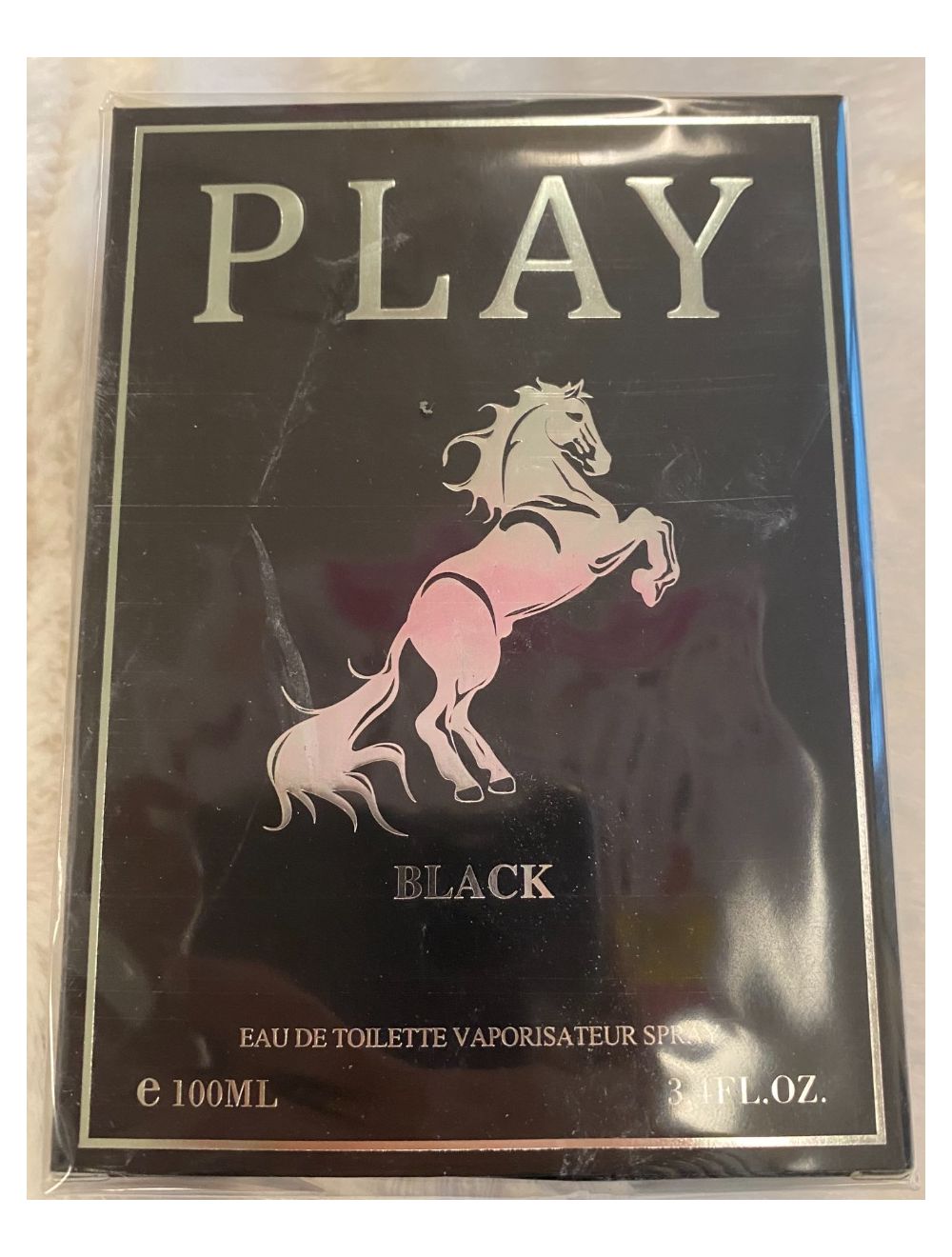 Play Black Mens Cologne 100 Ml