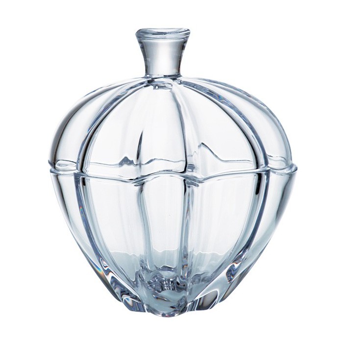 Bohemia Crystal Vulcano Box With Lid 170mm