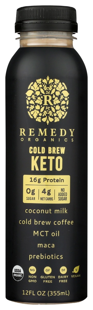 Remedy Organics Cold Brew Keto 6/12 Oz [UNFI #56385]
