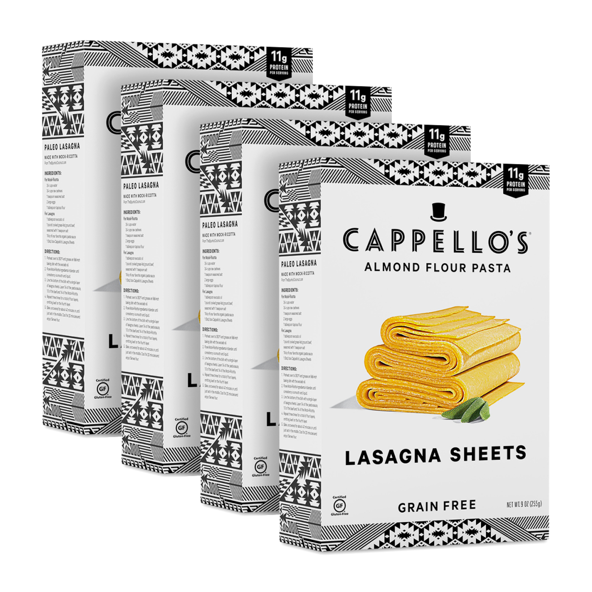Cappello's Lasagna Sheets 9 Oz